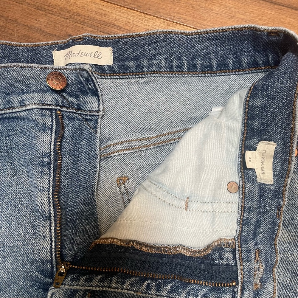 Madewell the famous Mom Jean - Picture 4 of 8